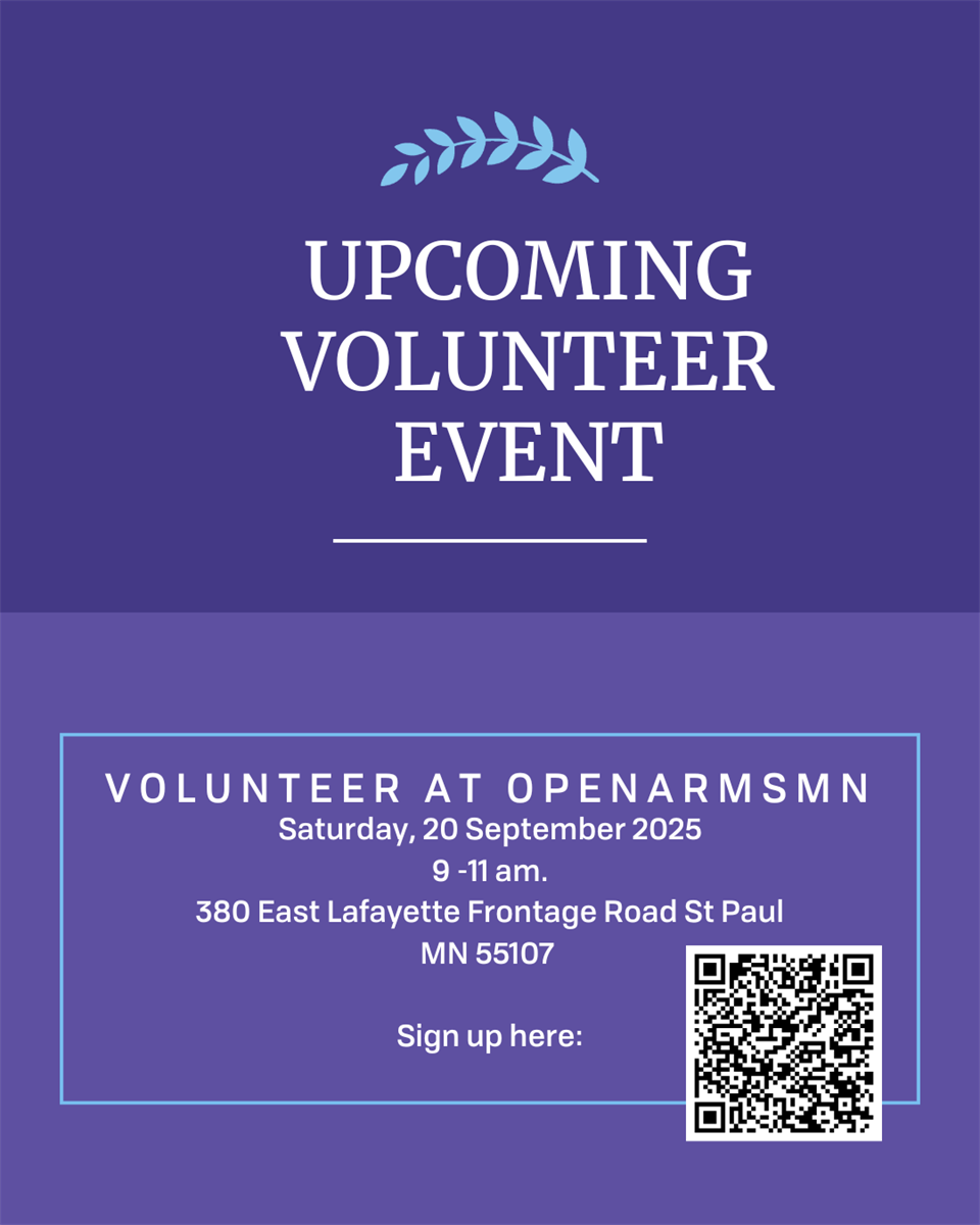 Open Arms MN flyer